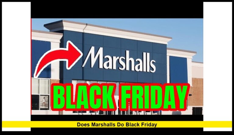 Does Marshalls Do Black Friday