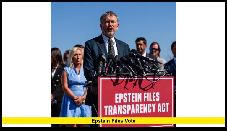 Epstein Files Vote Takes Center Stage After House Secures 218th Signature