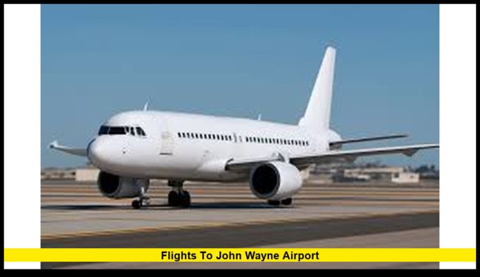 flights to john wayne airport