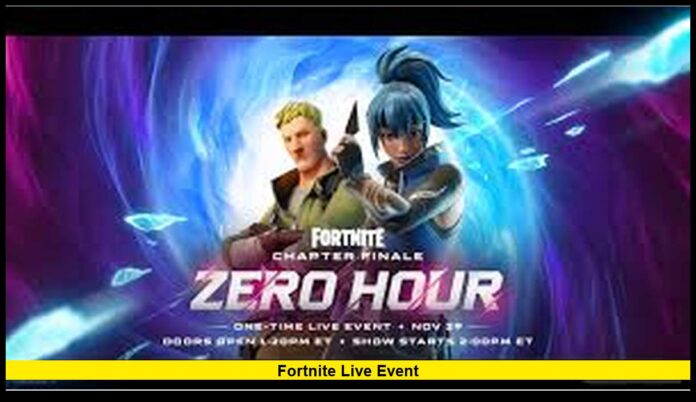 fortnite live event