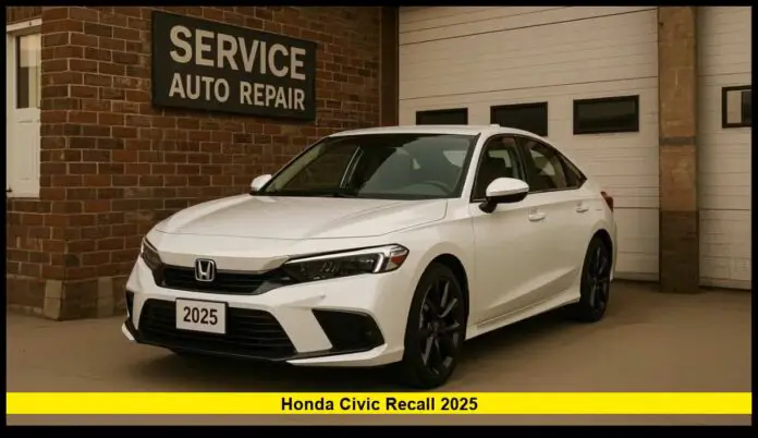 honda civic recall 2025