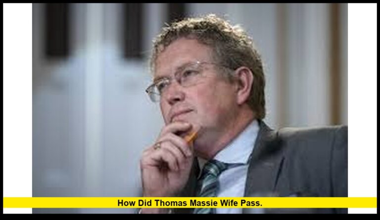 how did Thomas Massie wife pass