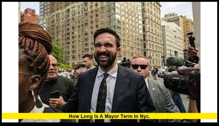 how long is a mayor term in NYC