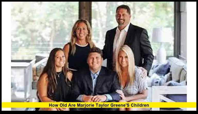 How old are Marjorie Taylor Greene’s children
