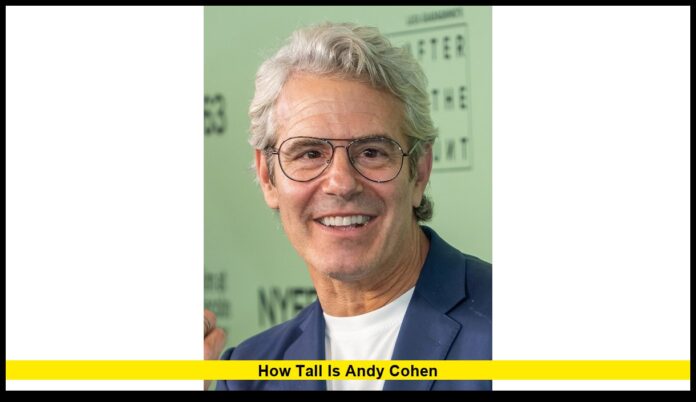 how tall is andy cohen