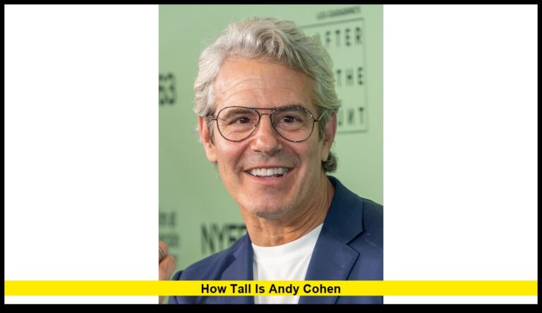 How Tall Is Andy Cohen?