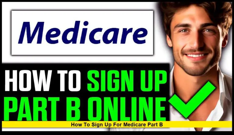 How to Sign Up for Medicare Part B