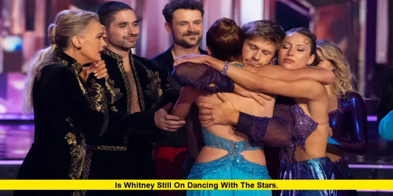 is Whitney still on Dancing With the Stars