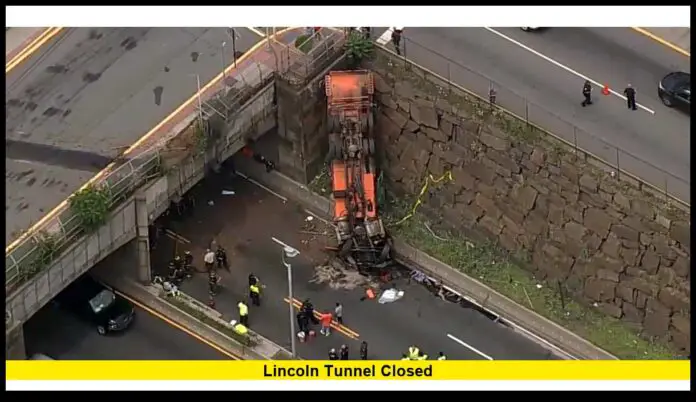 lincoln tunnel closed