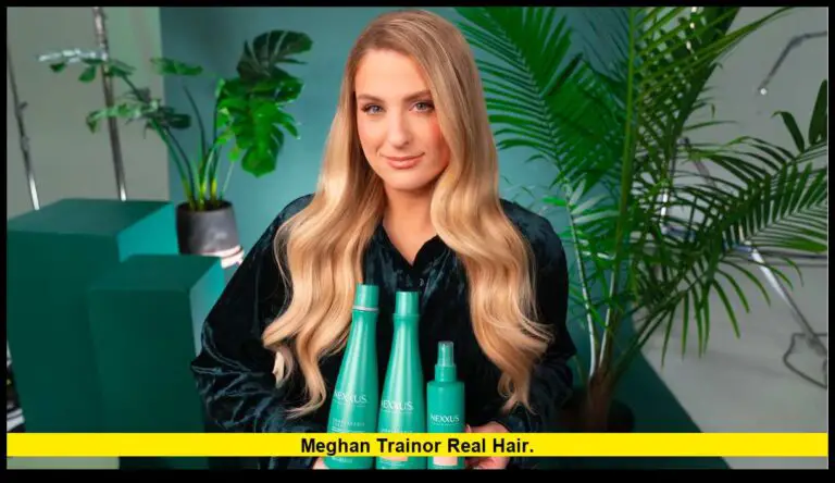 meghan trainor real hair