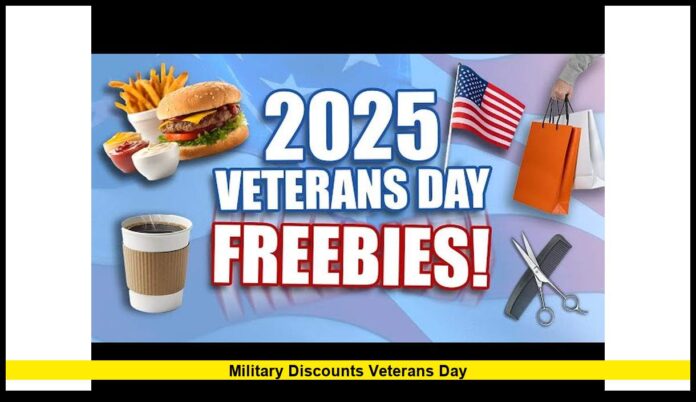 military discounts veterans day