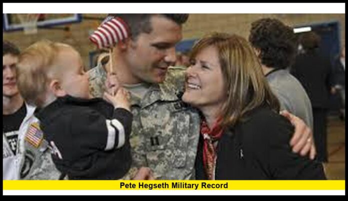 pete hegseth military record