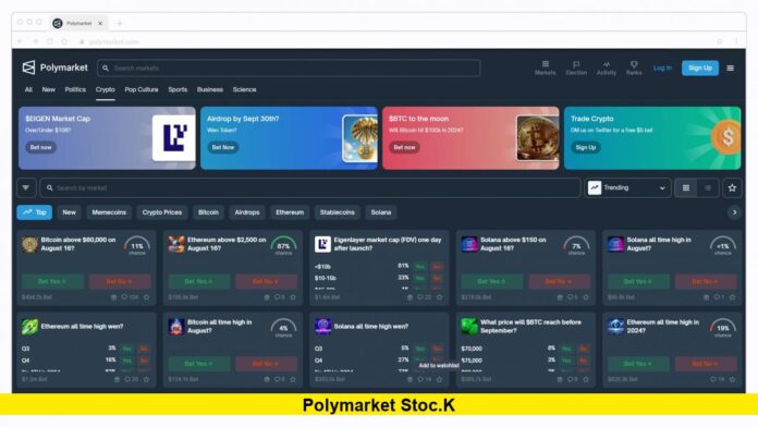 polymarket stoc.k Polymarket Stock