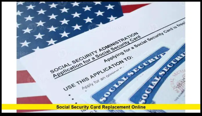 social security card replacement online