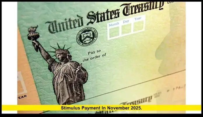 stimulus payment in November 2025