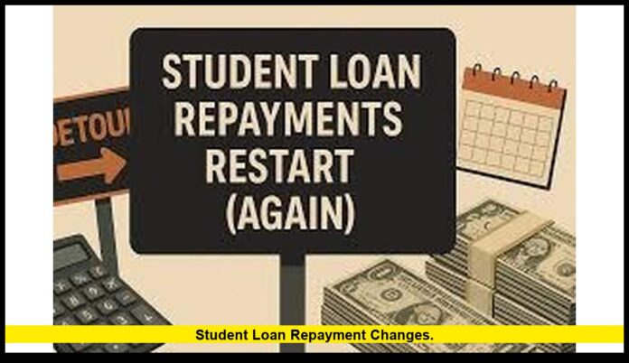 student loan repayment changes. student loan repayment changes