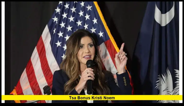TSA Bonus Kristi Noem