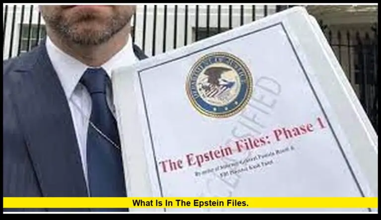 what is in the Epstein files