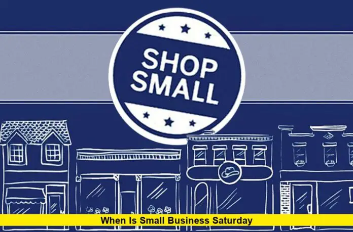 when is small business saturday