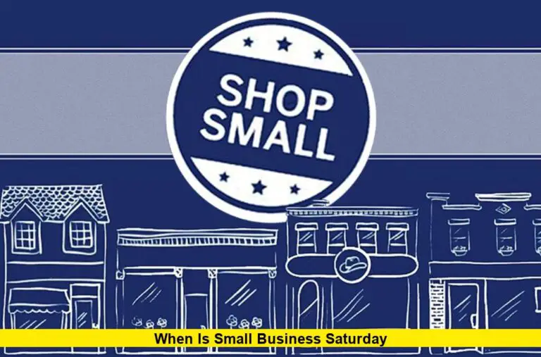 when is small business saturday