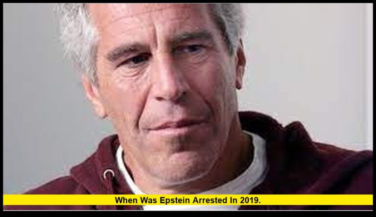 when was Epstein arrested in 2019