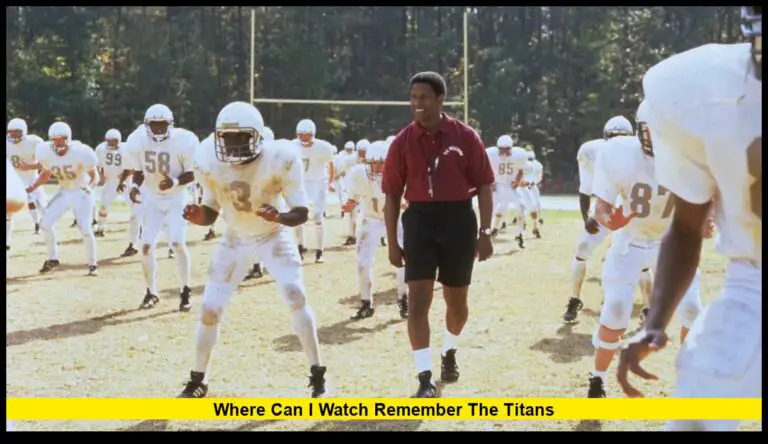 Where Can I Watch Remember the Titans