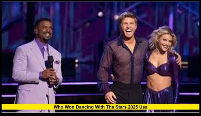 who won dancing with the stars 2025 usa