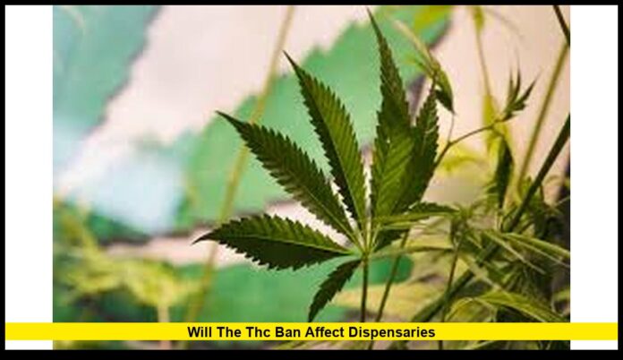 will the thc ban affect dispensaries