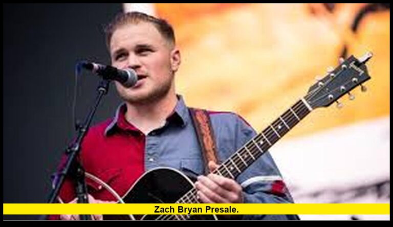 zach bryan presale