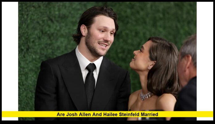 Are Josh Allen and Hailee Steinfeld Married The Latest on Their Relationship in 2025