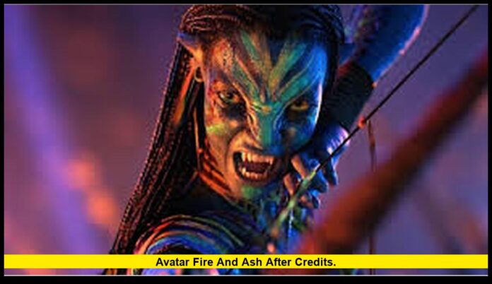 Avatar Fire and Ash after credits. Avatar Fire and Ash after credits.