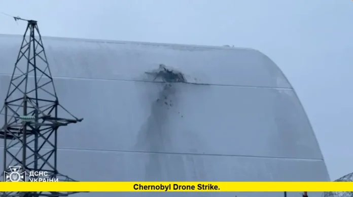 Chernobyl Drone Strike. Chernobyl Drone Strike