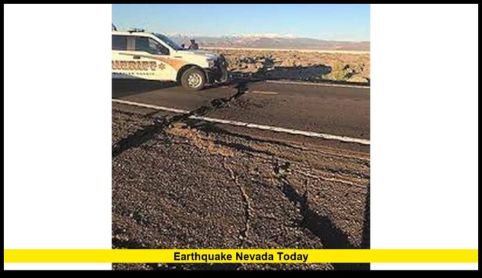 Tremor Reported Near Tonopah, Felt Across Western Nevada