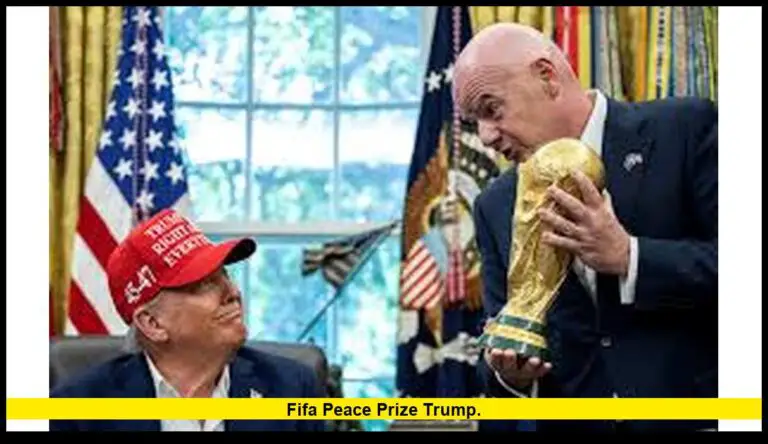 FIFA Peace Prize Trump.