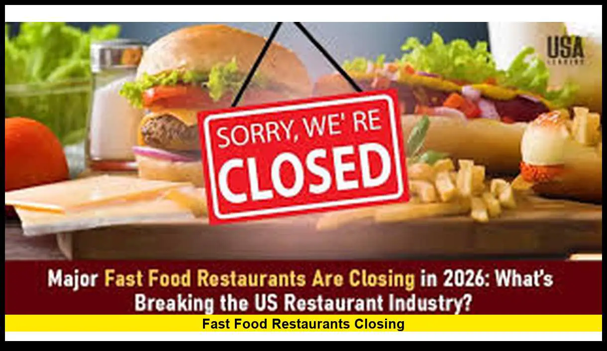 Fast Food Restaurants Closing: The Most Current U.S. Updates in 2025