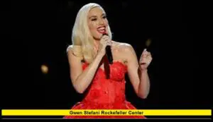 Gwen Stefani Rockefeller Center Shines During the 2025 Tree Lighting