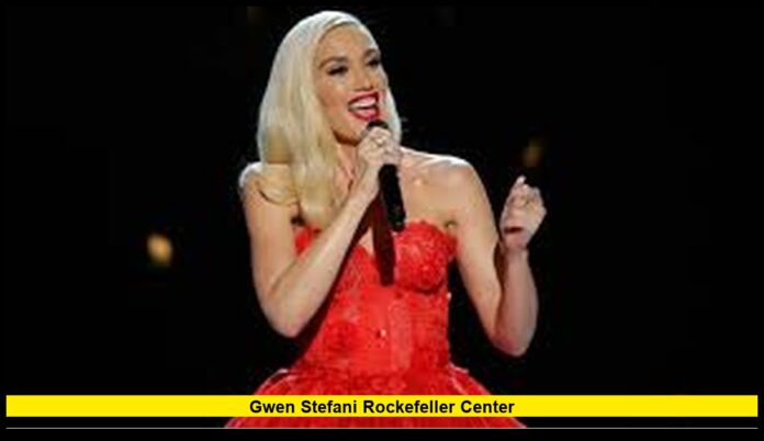 Gwen Stefani Rockefeller Center Shines During the 2025 Tree Lighting Special