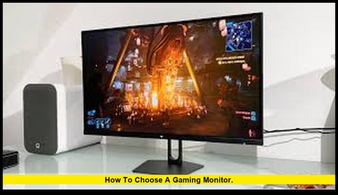 How to Choose a Gaming Monitor. how to choose a gaming monitor