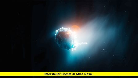 Interstellar Comet 3I ATLAS NASA., Interstellar Comet 3I/ATLAS NASA