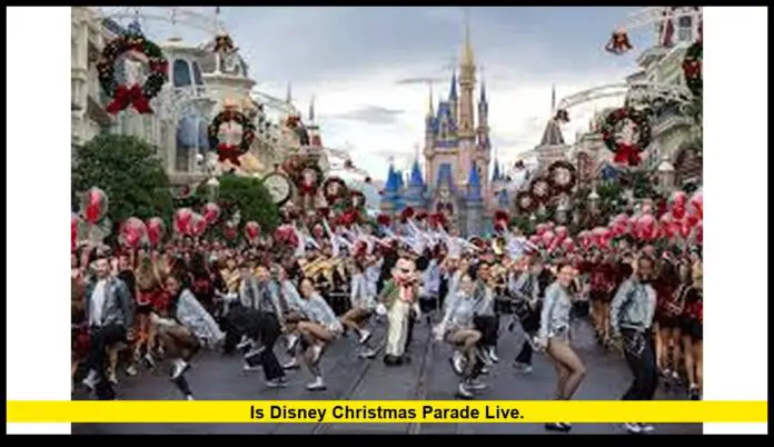 Is Disney Christmas parade live. Is Disney Christmas parade live.