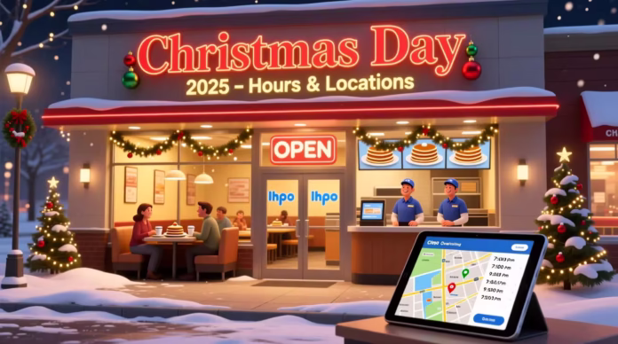 Is IHOP open on Christmas Day. Is IHOP open on Christmas Day