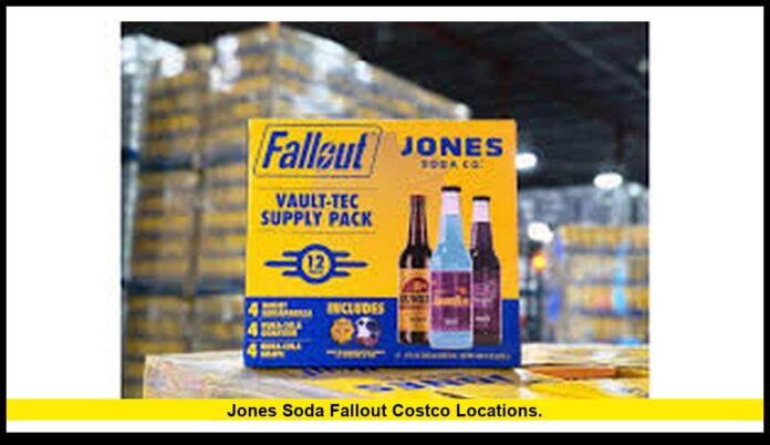 Jones Soda Fallout Costco locations. Jones Soda Fallout Costco locations.