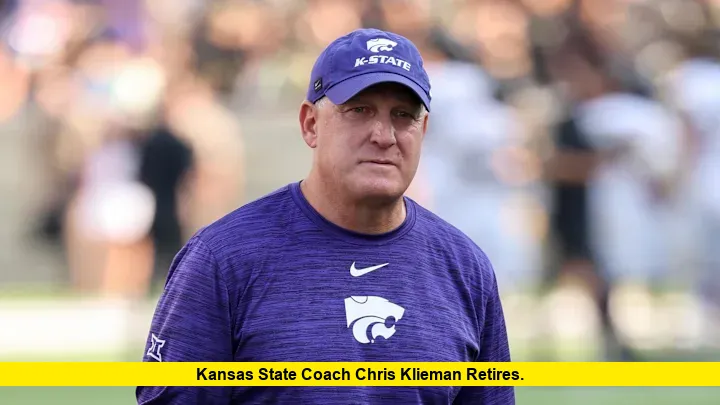 Kansas State coach Chris Klieman retires