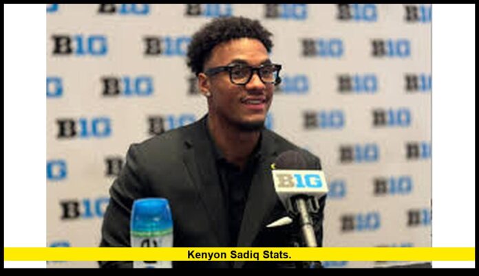 Kenyon Sadiq stats. Kenyon Sadiq stats.