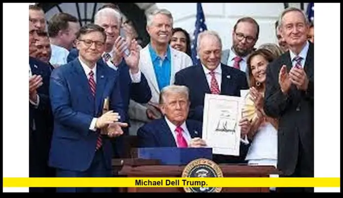 Michael Dell Trump. Michael Dell Trump.