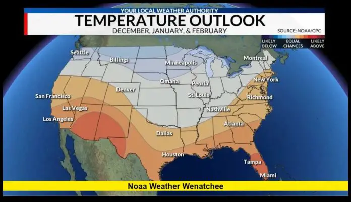 NOAA Weather Wenatchee Latest Forecast and Current Conditions for December 12, 2025