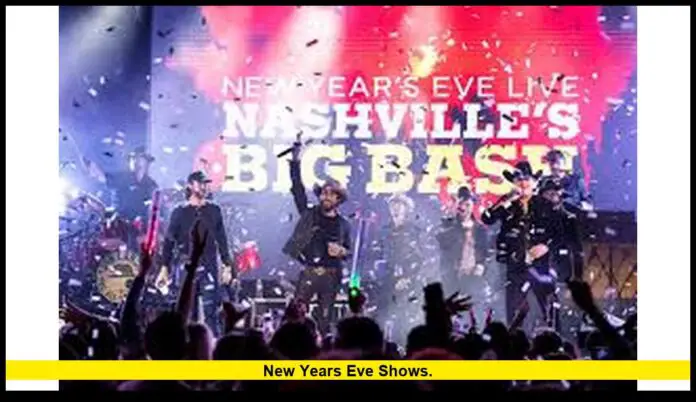 New Years Eve shows. New Years Eve shows.