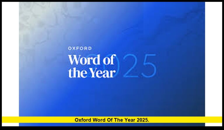 Oxford Word of the Year 2025.