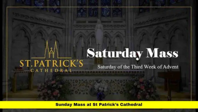 Sunday Mass at St Patrick's Cathedral Sunday Mass at St Patrick's Cathedral
