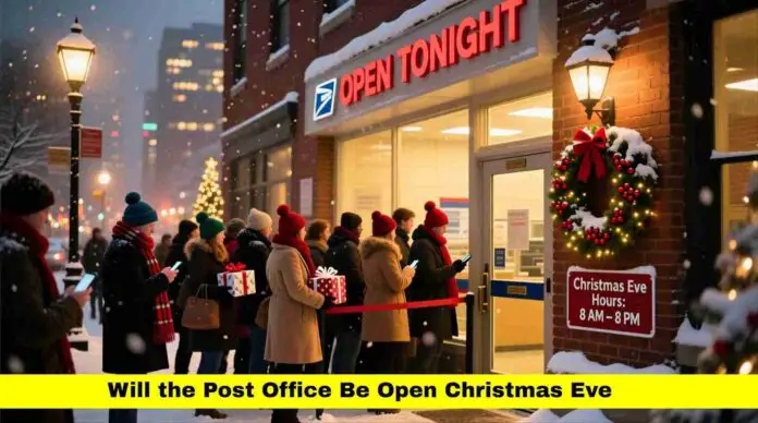 Will the Post Office Be Open Christmas Eve Will the Post Office Be Open Christmas Eve